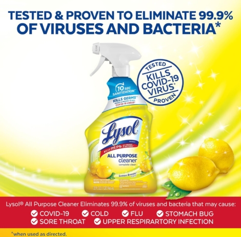 lysol germs killer